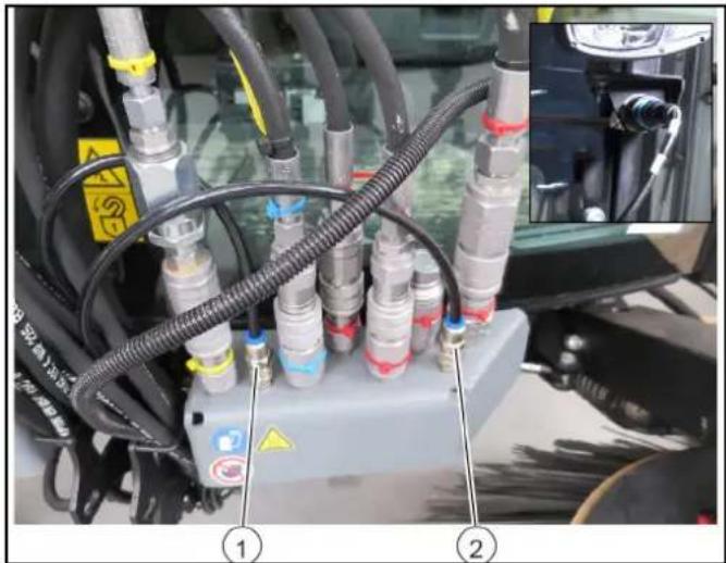 Kärcher MC 130 Adv - Left-hand side connections - 1