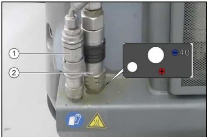 Kärcher MC 130 Adv - Raccords à gauche - 1