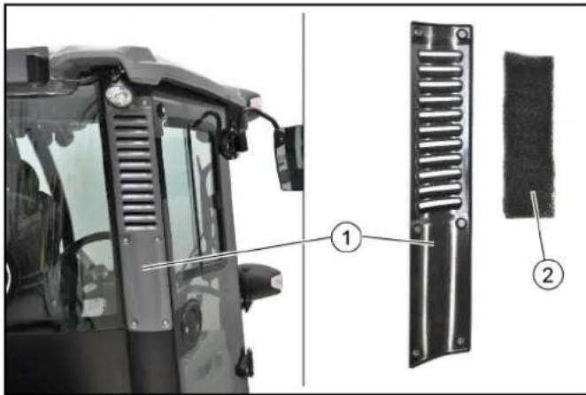 Kärcher MC 130 Adv - Limpar/substituir o filtro de ar - 3