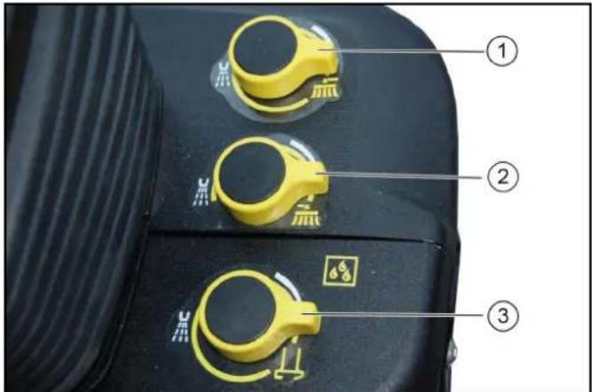 Kärcher MC 130 Adv - Spray controls - 1