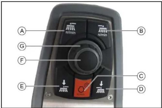 Kärcher MC 130 Adv - Brush contact pressure pedal - 2