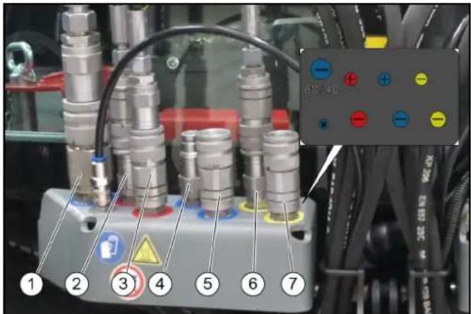 Kärcher MC 130 Adv - Right-hand side connections - 1