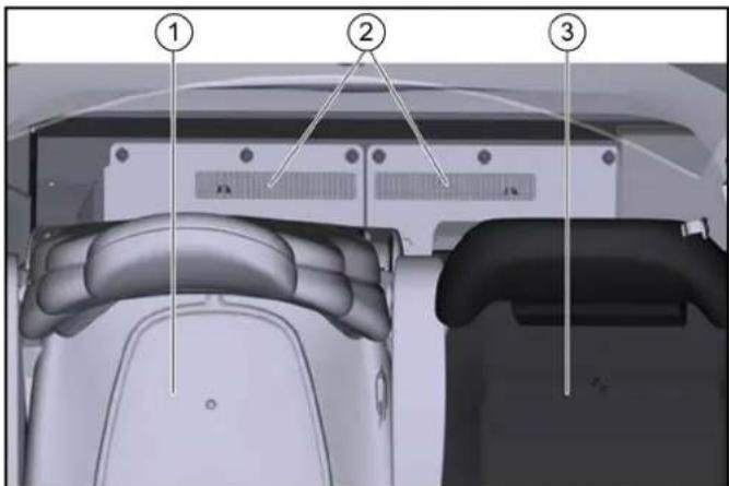 Kärcher MC 130 Adv - Sostituzione del filtro della polvere all'interno della cabina - 1