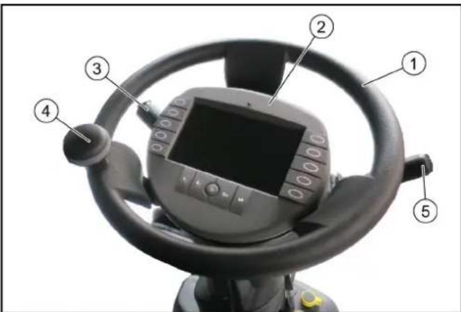 Kärcher MC 250 STAGE V - Consola do volante - 1