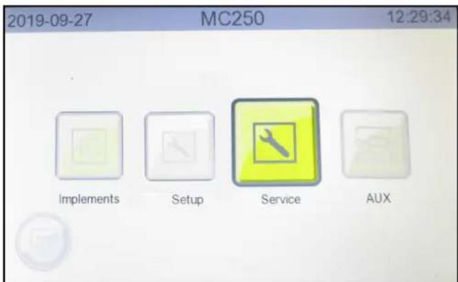 Kärcher MC 250 STAGE V - Menu Servizio - 1