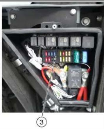 Kärcher MC 250 STAGE V - 10.9.2Fuses on the vehicle - 2