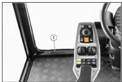 Kärcher MC 250 STAGE V - Θερμανογ, αερισός, σύθημα κλιματιρου Ta xεριστίπρια βριακονται στην κονοδα opοφής. - 3