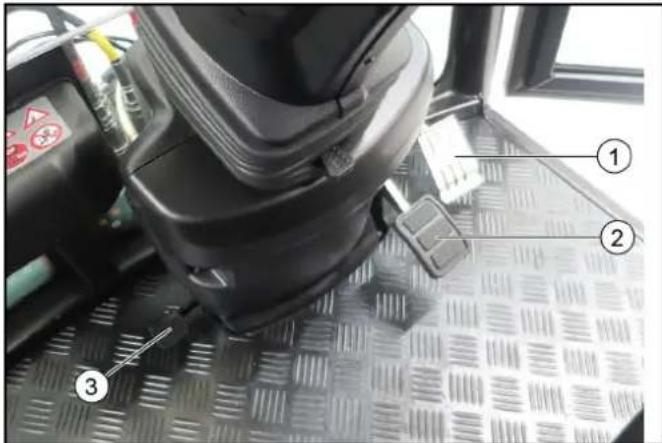 Kärcher MC 250 STAGE V - Pedals - 1