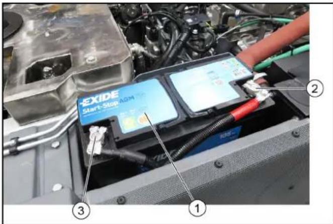 Kärcher MC 250 STAGE V - Cuidado de las baterias - 1