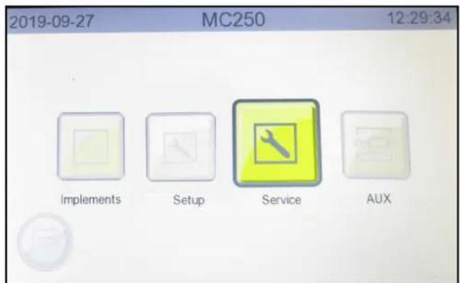 Kärcher MC 250 STAGE V - Service menu - 1