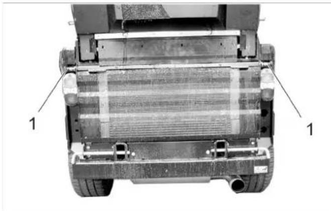 Kärcher MC 50 Advanced Comfort - Remove the radiator grill - 1