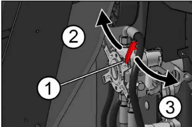 Kärcher KM 100120 R G - Κίνδυνος ζημιάς στο υδροστατικό σύστημα κίνησης - 1