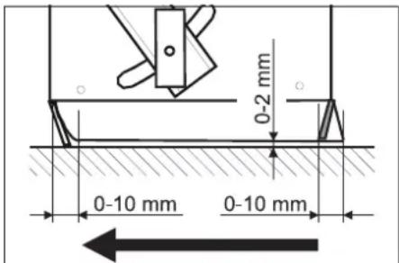 Kärcher KM 7540 W Bp - Nastavenie a výmena tesniacich líšt - 1