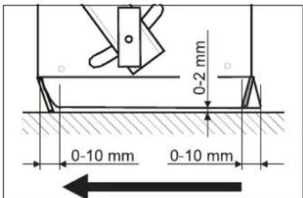 Kärcher KM 7540 W Bp - Adjusting and replacing sealing strips - 1