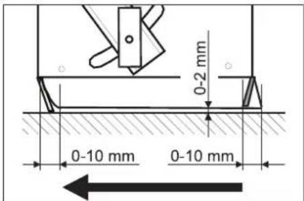 Kärcher KM 7540 W Bp - ■ Voorste afdichtlijst - 1