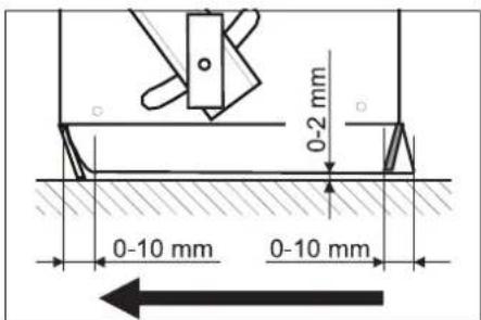 Kärcher KM 7540 W Bp - ■ Priekšējā blīvplāksne - 1
