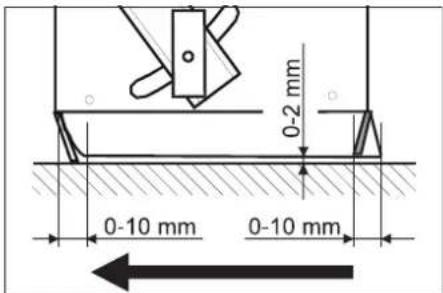 Kärcher KM 7540 W Bp - Regolazione e sostituzione dei listelli di tenuta - 1