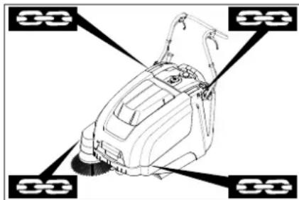 Kärcher KM 7540 W Bp - ⚠ GEVAAR - 1