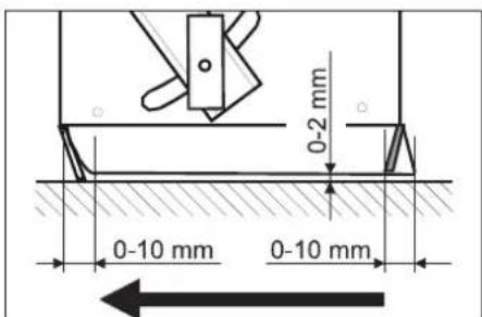 Kärcher KM 7540 W Bp - Ajuste y cambio de los cubrejuntas - 1