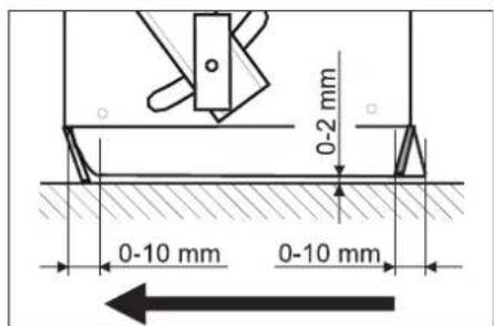 Kärcher KM 7540 W Bp Pack - ■ Przednia lista uzczelniajacona - 1