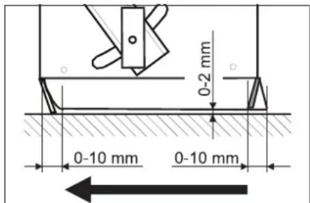 Kärcher KM 7540 W Bp Pack - Tömtölécek beallitása és cserélése - 1
