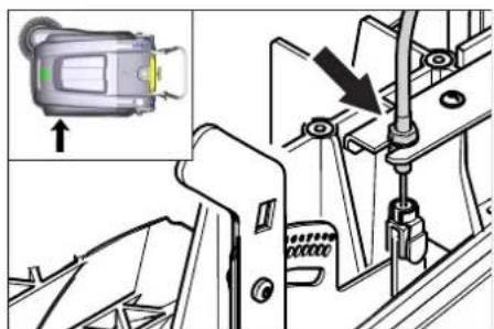 Kärcher KM 7540 W Bp Pack - Adjust the Bowden cable of the acceleration drive - 1