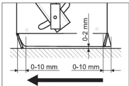 Kärcher KM 7540 W Bp Pack - Fremre tetningslist - 1