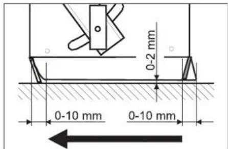 Kärcher KM 7540 W Bp Pack - Baguette d'étanchéité avant - 1