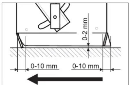 Kärcher KM 7540 W Bp Pack - Indstilling og udskiftning af tætningslister - 1