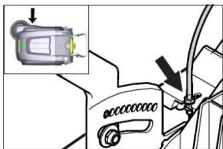 Kärcher KM 7540 W Bp Pack - Ustawianie mechanizmu podnoszenia klapy na duze smieci - 1