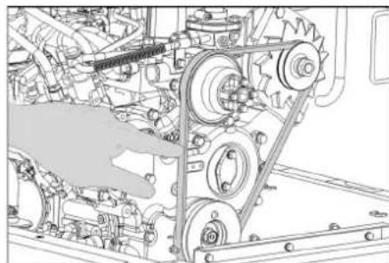 Kärcher KM 170600 R D Classic - Trapecines pavaros dirzo tikrinimas ir nustatymas - 1