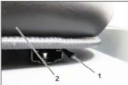 Kärcher KM 105180 R Bp Pack Classic - Ajuste del asiento del conductor - 1