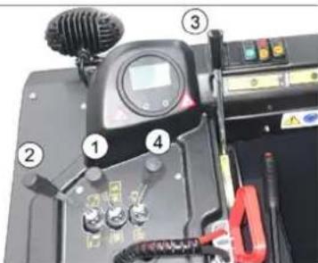 Kärcher KM 105180 R Bp Pack Classic - Control lever - 1