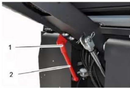 Kärcher KM 105180 R Bp Pack Classic - Zaistenie zdvihnutej nádoby na smeti ⚠NEBEZPEČENSTVO - 1