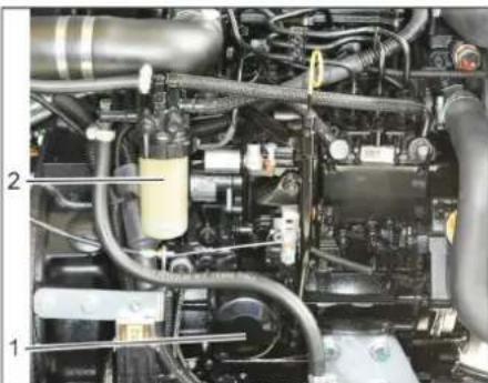 Kärcher KM 120250 R D Classic - 更换机油和机油过滤器 - 2