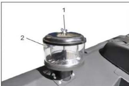 Kärcher KM 120250 R D Classic - Clean the centrifugal separator - 1