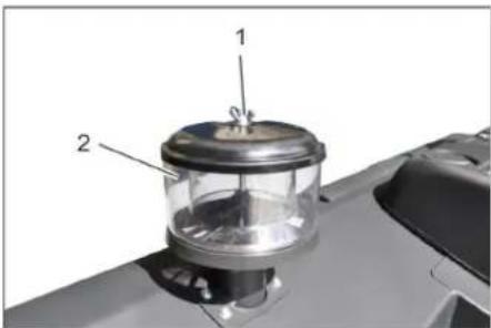Kärcher KM 120250 R D Classic - Centrifugaalafscheider reinigen - 1
