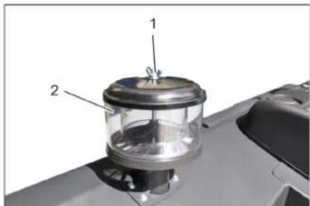 Kärcher KM 120250 R D Classic - Limpiar el separator centroidugo - 1