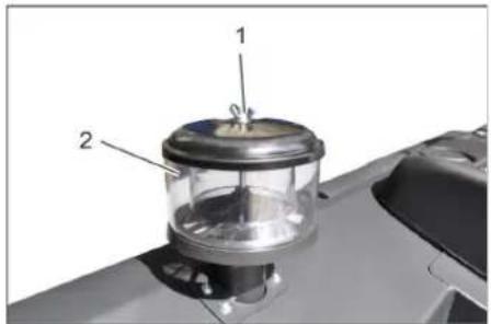 Kärcher KM 120250 R D Classic - Curatai separatorul tip ciclon - 1