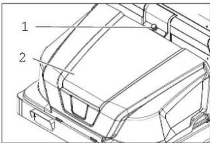 Kärcher KM 130300 R Bp - VARNING - 1