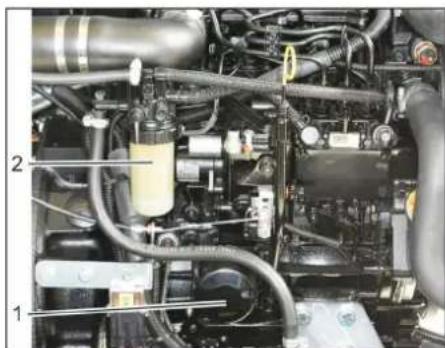 Kärcher KM 130300 R D Classic - Changer huile de moteur et le filtre d'huile de moteur - 2