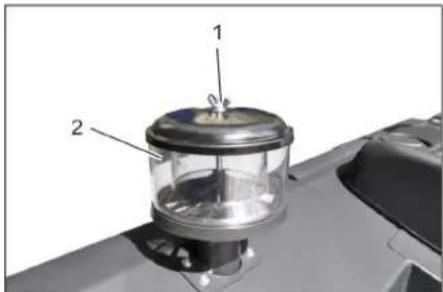 Kärcher KM 130300 R D Classic - Curatai separatorul tip ciclon - 1