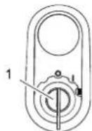 Kärcher KM 150500 R Bp Pack - Rysunek zamiatarki Pole obslugi - 2