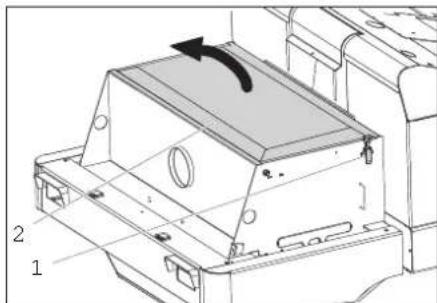 Kärcher KM 150500 R Bp Pack - Remplacer le filtré à poussières AVERTISSEMENT - 2