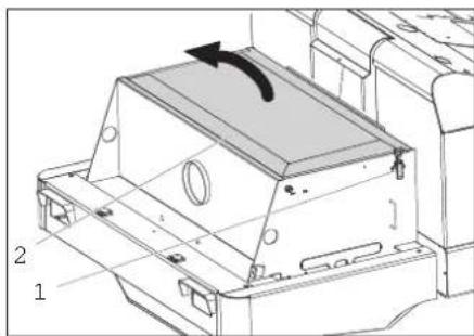 Kärcher KM 150500 R Bp Pack - Sostituzione del filtro della polvere AVVERTIMENTO - 2