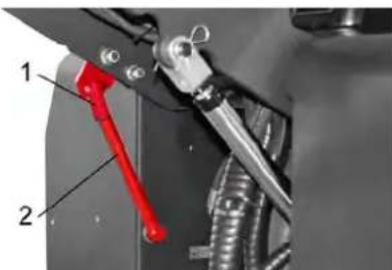 Kärcher KM 150500 R Bp Pack - Preskúšanie a nastavenie plochy zametania zametacieho valca - 5