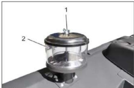 Kärcher KM 150500 R D Classic - Clean the centrifugal separator - 1