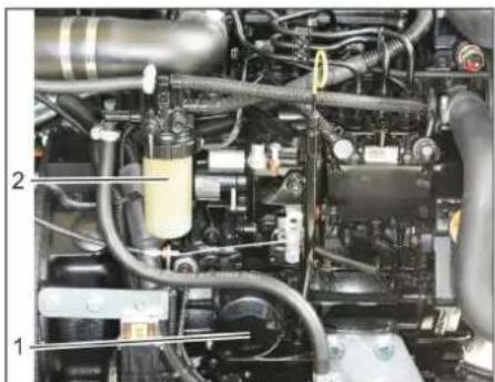 Kärcher KM 150500 R D Classic - Changer huile de moteur et le filtre d'huile de moteur - 2