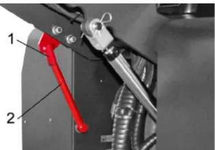 Kärcher KM 150500 R D Classic - Réglage des joints latéraux - 1
