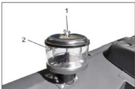 Kärcher KM 150500 R D Classic - Centrifugaalafscheider reinigen - 1